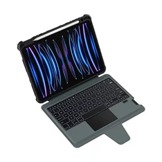 Nillkin GP-158380 iPad Pro 11 (2022) / iPad Pro 11 (2020) / iPad Air 2020 (Air 4) fekete billentyűzetes tok