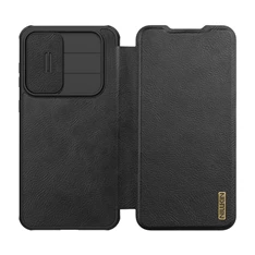 Nillkin GP-169265 Galaxy A56 5G (SM-A566) fekete bőr hatású oldalra nyíló tok Nillkin GP-169265 Galaxy A56 5G (SM-A566) fekete bőr hatású oldalra nyíló tok