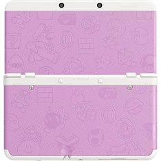 Nintendo New 3DS rózsaszín műanyag elő és hátlap