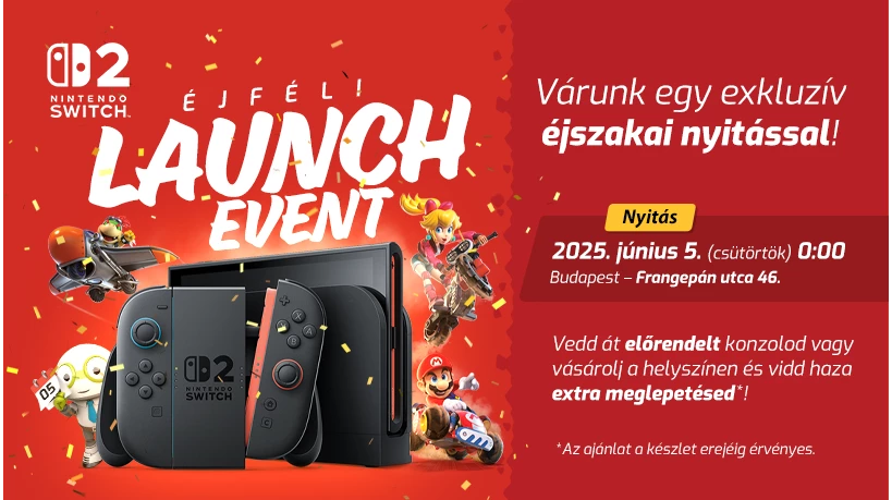 Nintendo Switch 2 Launch Event a BestByte-nál!