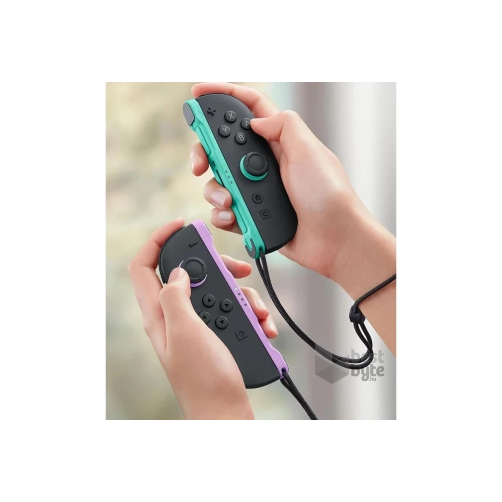 Nintendo Switch 2 N2P107 Joy-Con 2 világos szürke-lila csuklópánt
