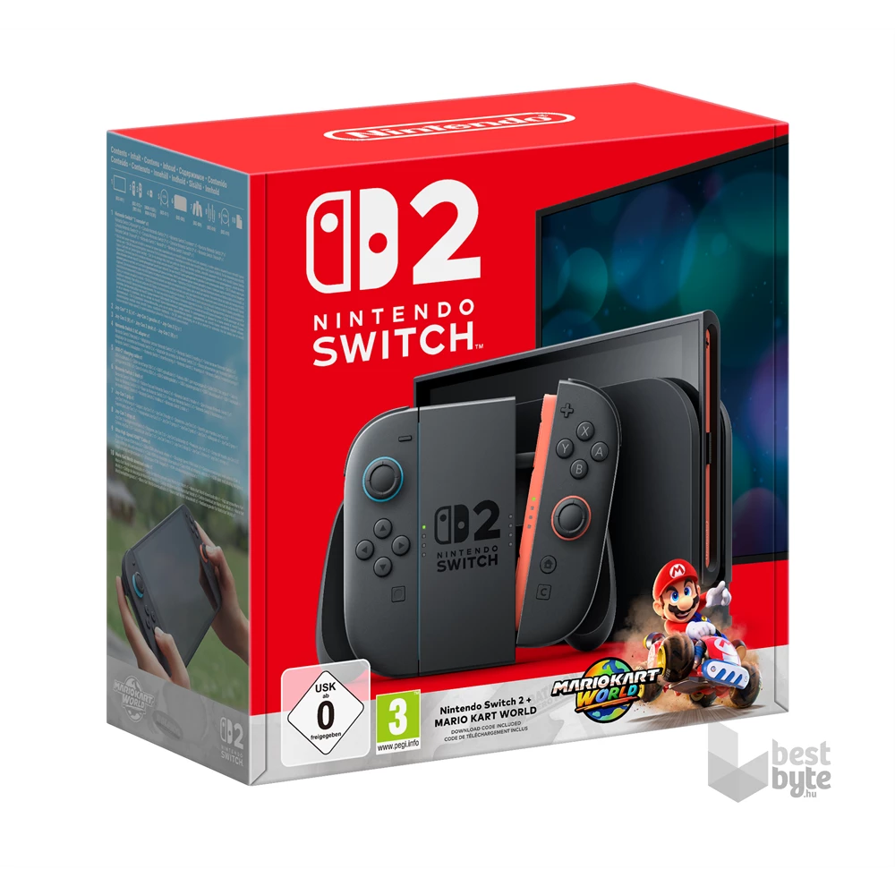 Nintendo Switch 2 játékkonzol + Mario Kart World