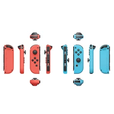 Nintendo Switch Joy-Con Neon Red/Neon Blue kontroller pár