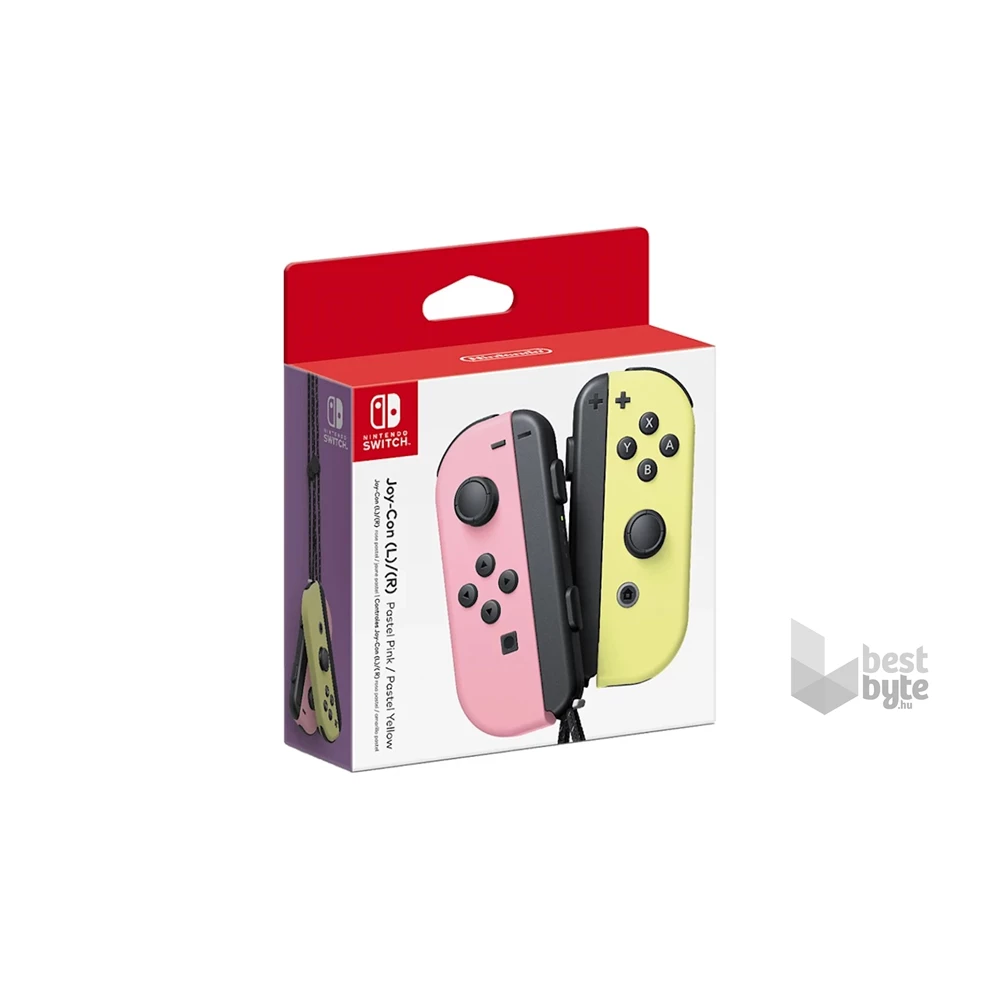 Nintendo Switch NSP086 Joy-Con Pastel Pink/Yellow rózsaszín-sárga kontroller pár