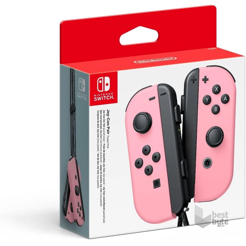 Nintendo Switch Joy-Con Pastel Pink kontroller pár