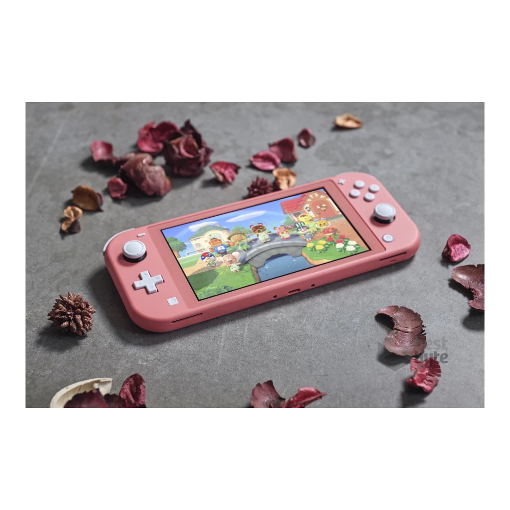 Nintendo Switch Lite korall játékkonzol + Animal Crossing: New Horizons játékszoftver