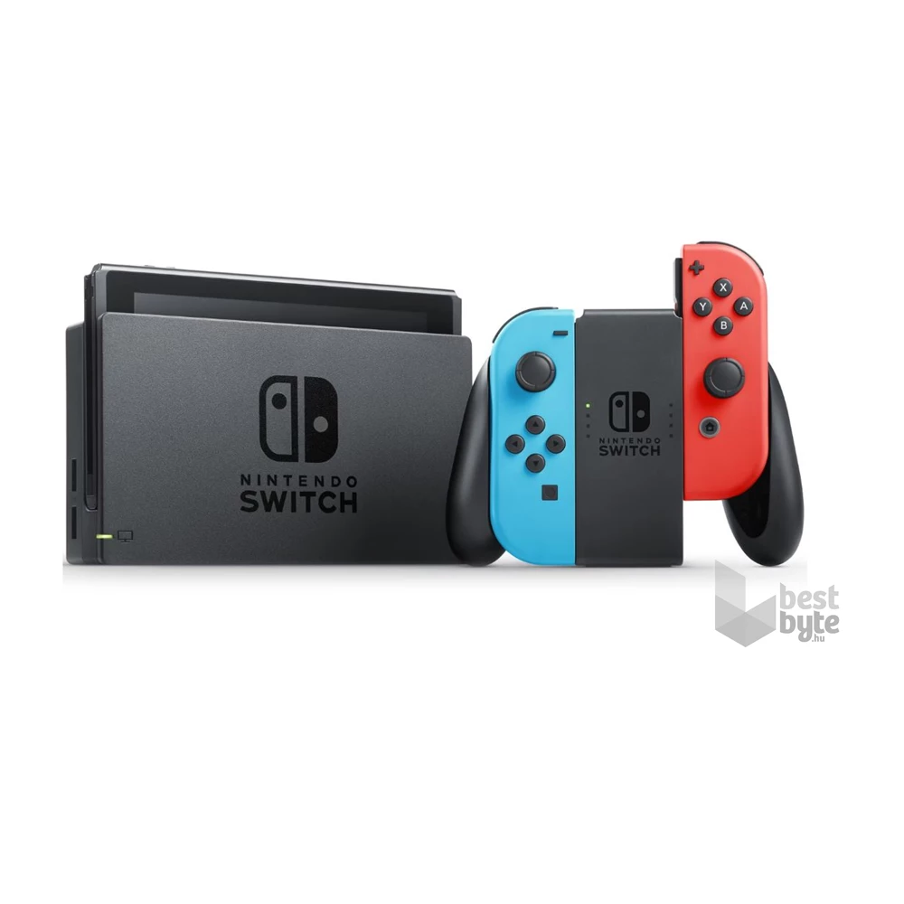 Nintendo Switch Neon Red & Blue Joy-Con  játékkonzol