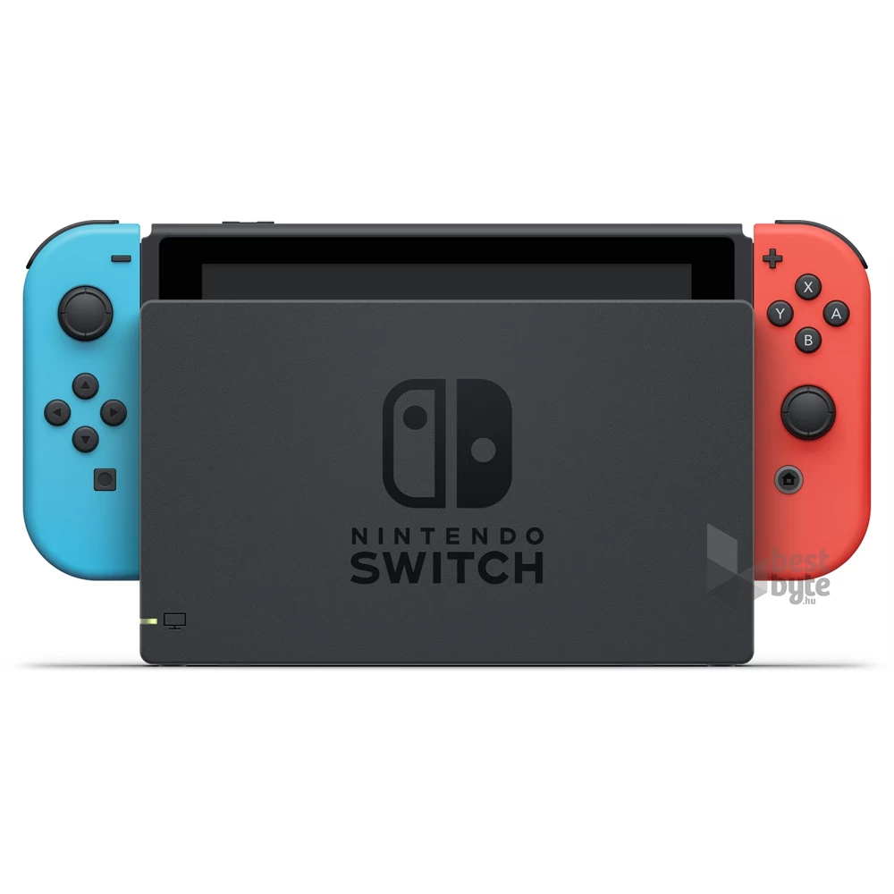 Nintendo Switch Neon Red & Blue Joy-Con  játékkonzol