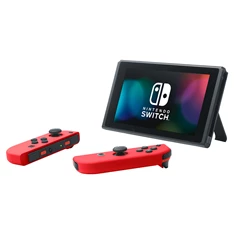 Nintendo Switch Neon Red + Super Mario Odyssey játékkonzol csomag