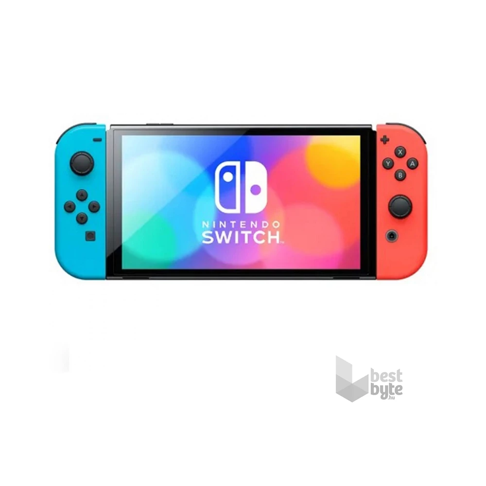 Nintendo Switch OLED Modell Neon Red & Blue Joy-Con játékkonzol