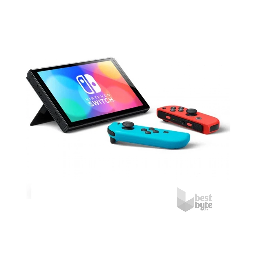 Nintendo Switch OLED Modell Neon Red & Blue Joy-Con játékkonzol