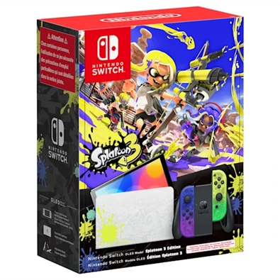Nintendo Switch OLED Modell Splatoon 3 Special Edition játékkonzol
