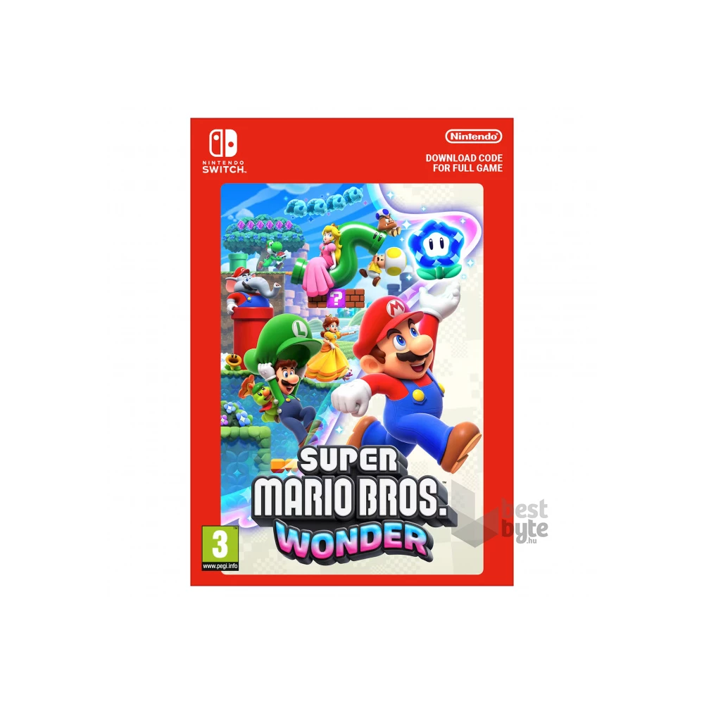 Nintendo Switch OLED játékkonzol + White Super Mario Bros. Wonder +  12hónapos Nintendo Switch Online előfizetés