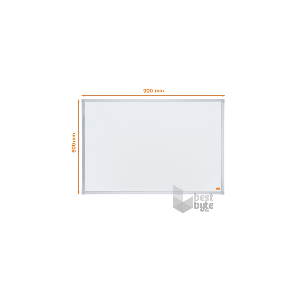 Nobo Essential 90x60cm acél mágneses fehértábla
