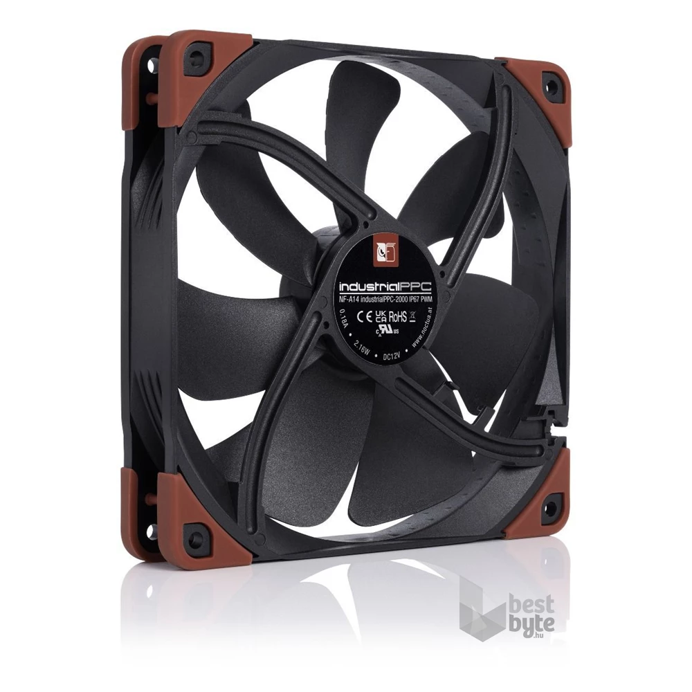 Noctua NF-A14 iPPC-2000 IP67 Industrial 14cm ventilátor