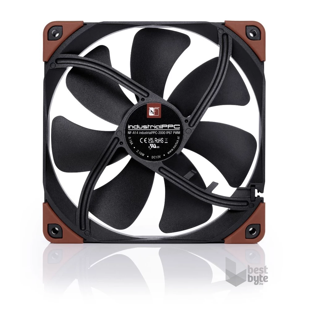Noctua NF-A14 iPPC-2000 IP67 Industrial 14cm ventilátor