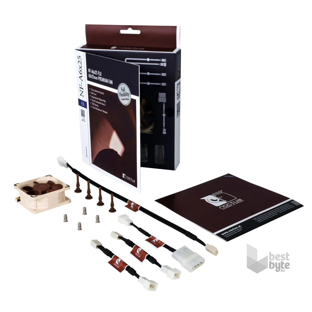 Noctua NF-A6x25-FLX 6cm ventilátor