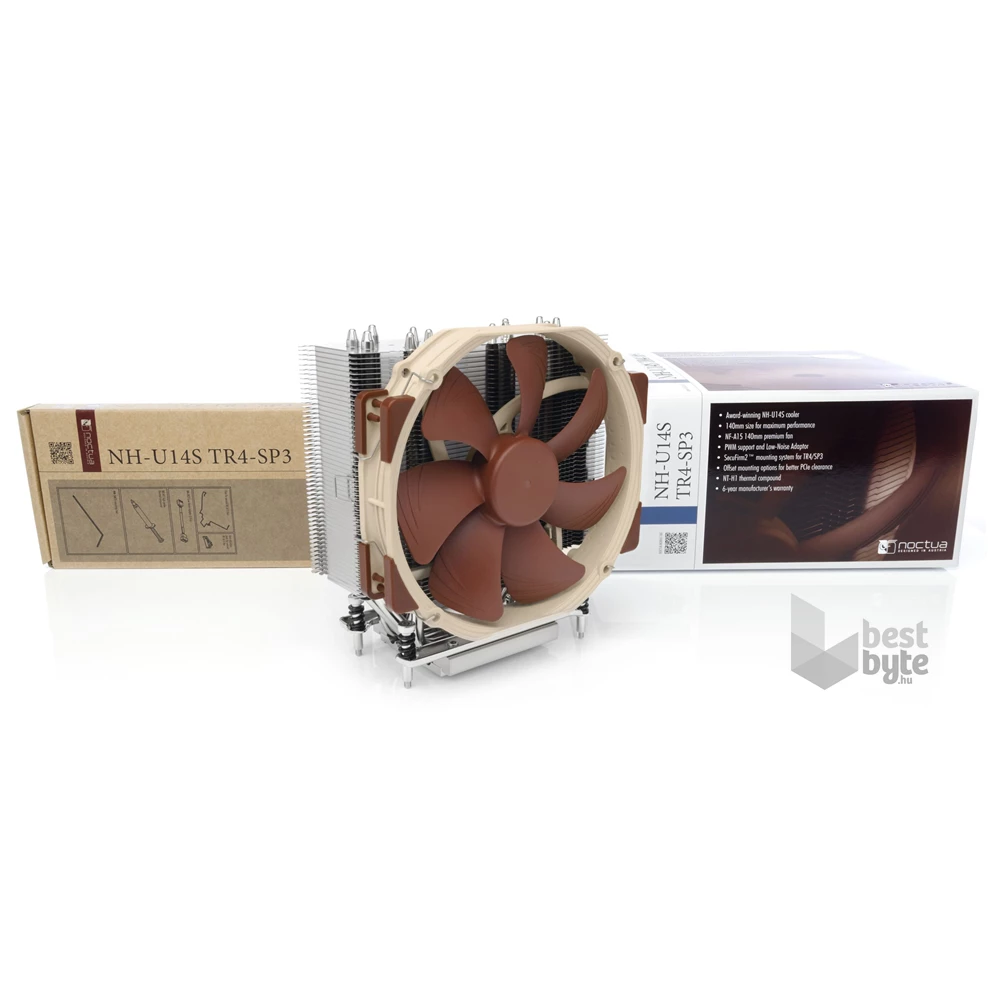 Noctua NH-U14S TR4-SP3 14cm AMD processzor hűtő