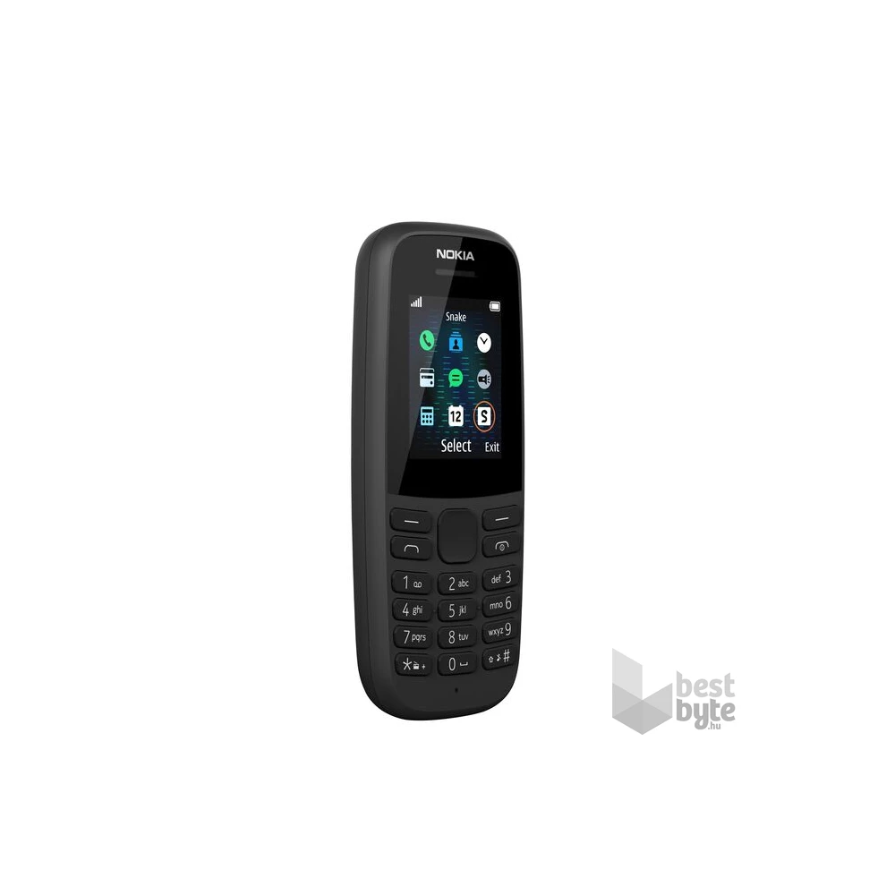 Nokia 105 (2019) 1,77" fekete mobiltelefon