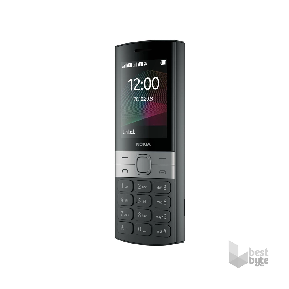 Nokia 150 (2023) 2,4" Dual SIM fekete mobiltelefon