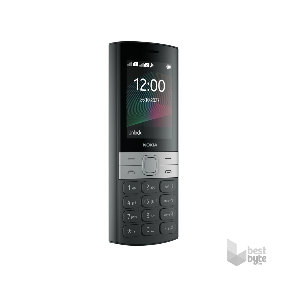 Nokia 150 (2023) 2,4" Dual SIM fekete mobiltelefon