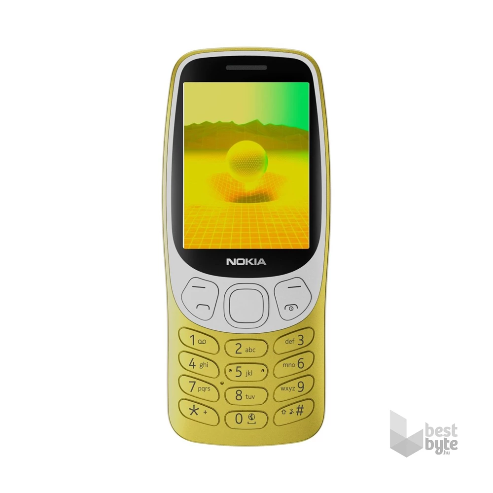Nokia 3210 4G 2,4" DualSIM arany mobiltelefon