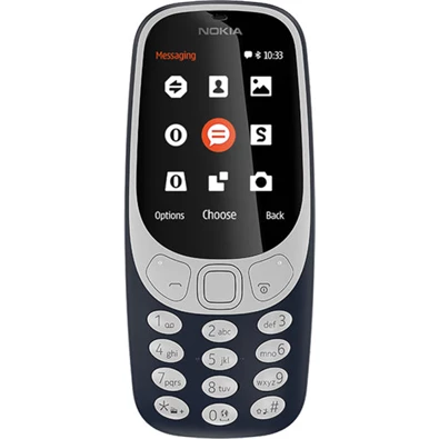 Nokia 3310 2,4" Dual SIM kék mobiltelefon