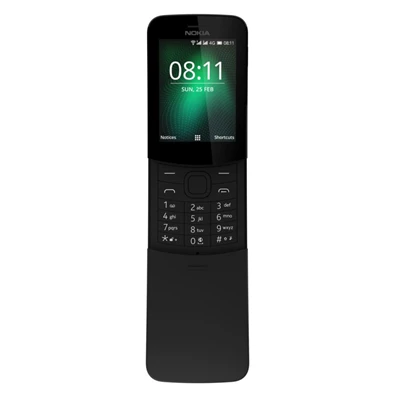 Nokia 8110 2,4" LTE Dual SIM fekete mobiltelefon