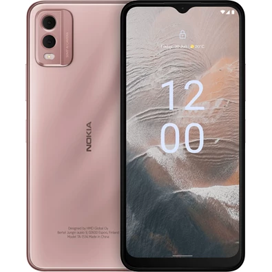 Nokia C32 4/64GB DualSIM kártyafüggetlen okostelefon - rózsaszín (Android)