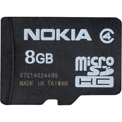Nokia ONO-MU-43 8GB Micro SD memóriakártya + adapter
