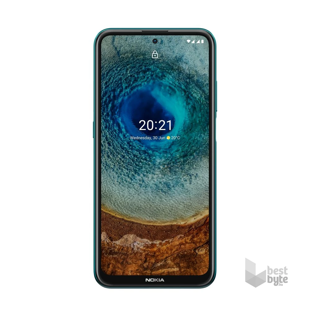 Nokia X10 4/128GB DualSIM kártyafüggetlen okostelefon - zöld (Android)