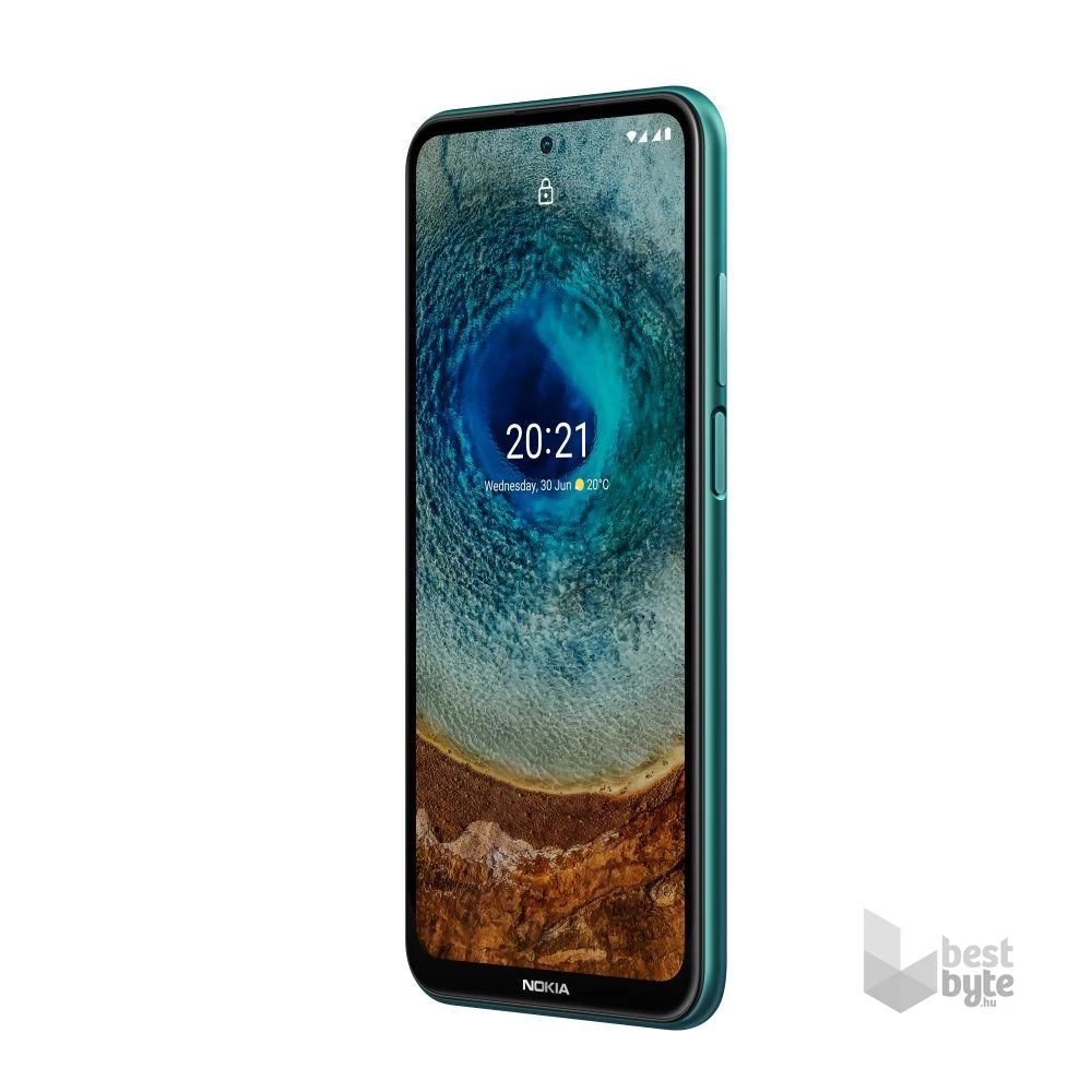 Nokia X10 4/128GB DualSIM kártyafüggetlen okostelefon - zöld (Android) (Újracsomagolt)