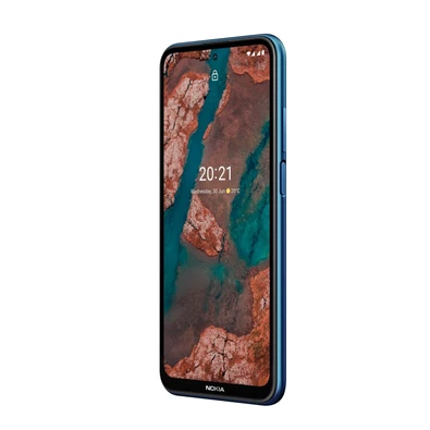 Nokia X20 6/128GB DualSIM kártyafüggetlen okostelefon - kék (Android) (Újracsomagolt)