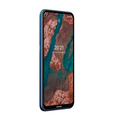 Nokia X20 6/128GB DualSIM kártyafüggetlen okostelefon - kék (Android) (Újracsomagolt)