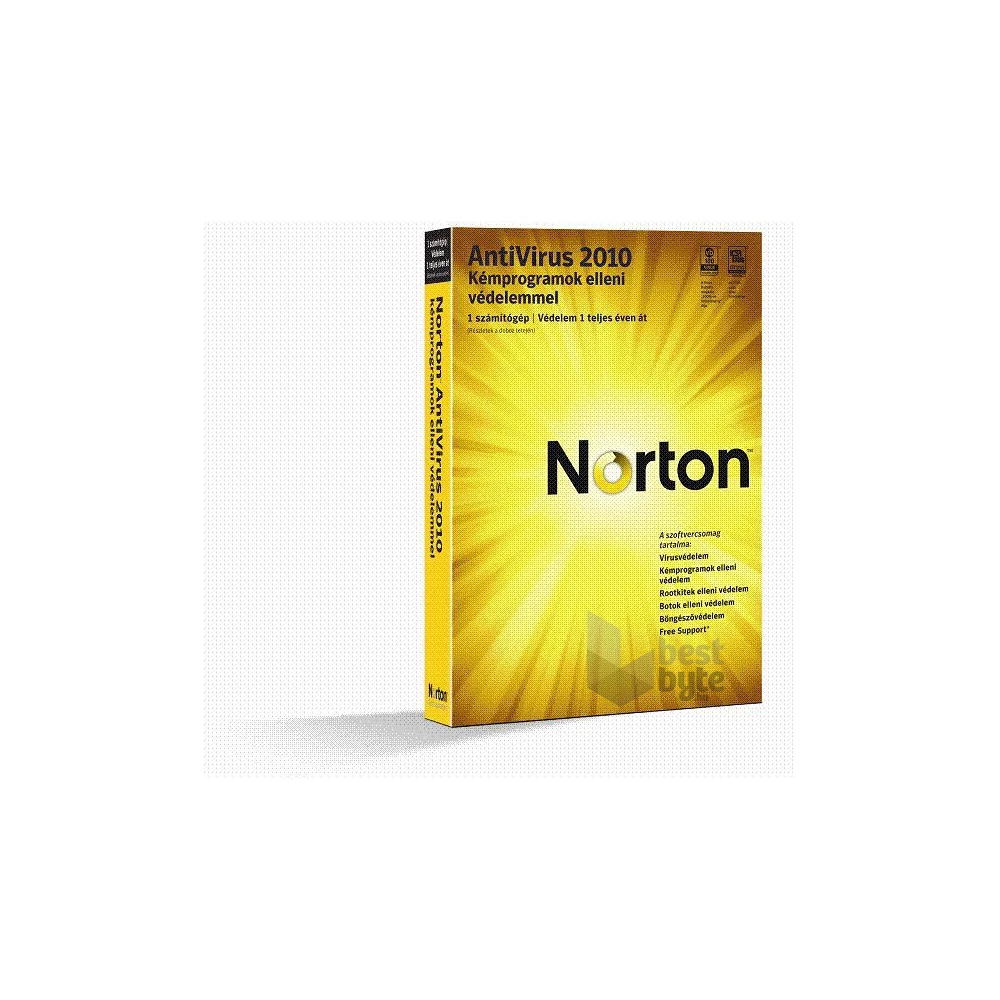 Norton Antivírus 2010 Upg. HUN, dob vírusirtó szoftver
