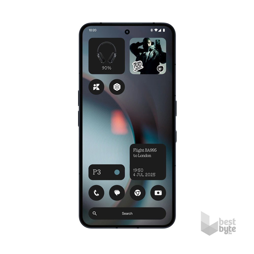 Nothing Phone (3) 12/256GB DualSIM kártyafüggetlen okostelefon - fekete (Android)