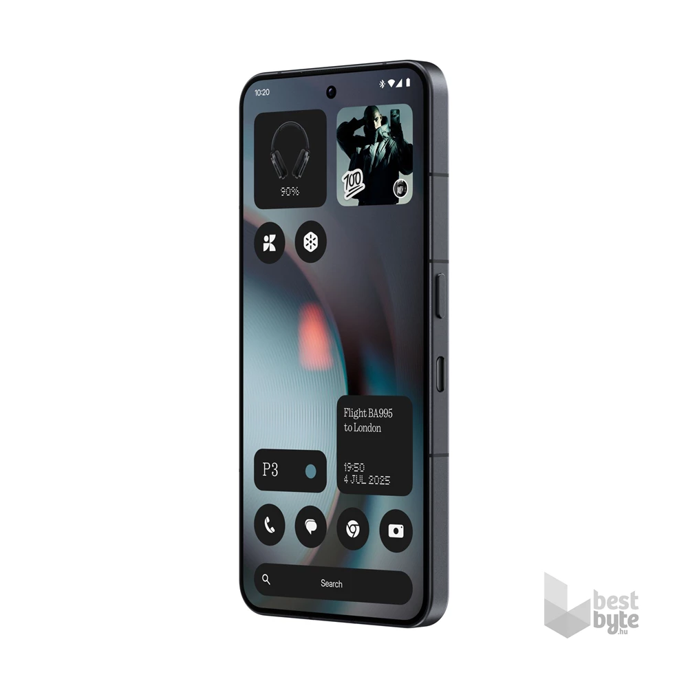 Nothing Phone (3) 12/256GB DualSIM kártyafüggetlen okostelefon - fekete (Android)