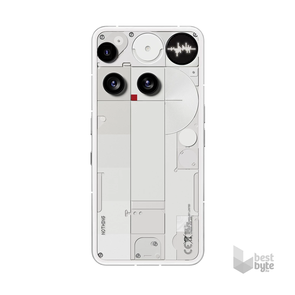 Nothing Phone (3) 16/512GB DualSIM kártyafüggetlen okostelefon - fehér (Android)