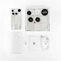 Nothing Phone (3) 16/512GB DualSIM kártyafüggetlen okostelefon - fehér (Android)