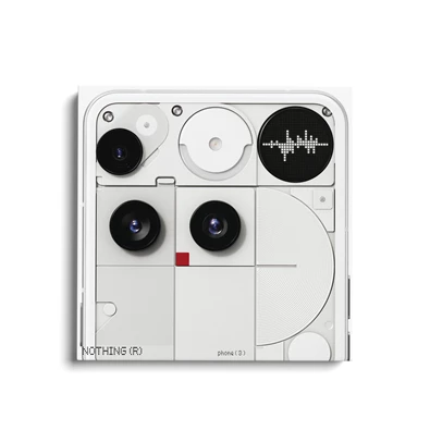 Nothing Phone (3) 16/512GB DualSIM kártyafüggetlen okostelefon - fehér (Android)