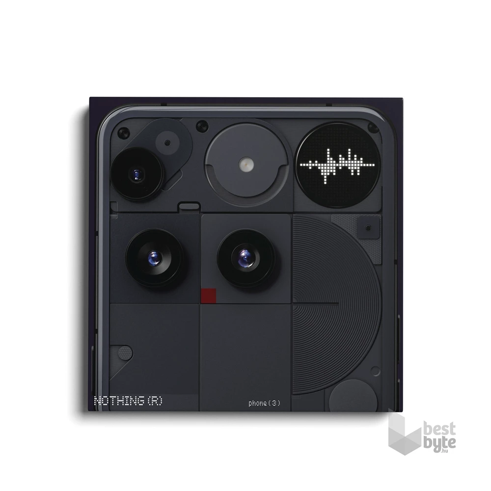 Nothing Phone (3) 16/512GB DualSIM kártyafüggetlen okostelefon - fekete (Android)