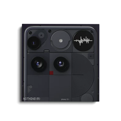 Nothing Phone (3) 16/512GB DualSIM kártyafüggetlen okostelefon - fekete (Android)