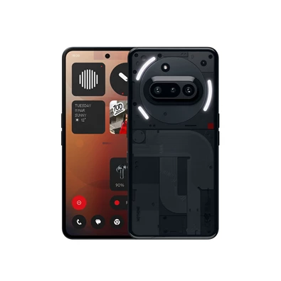 Nothing Phone (3a) 12/256GB DualSIM kártyafüggetlen okostelefon - fekete (Android) (Újszerű)
