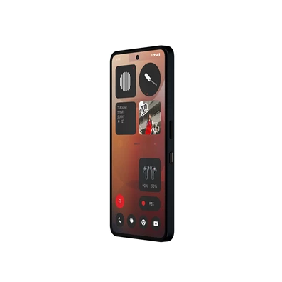 Nothing Phone (3a) 12/256GB DualSIM kártyafüggetlen okostelefon - fekete (Android) (Újszerű)