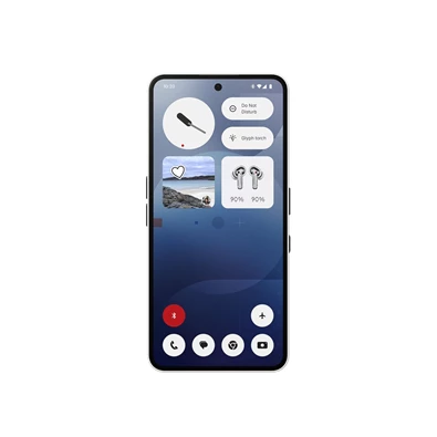 Nothing Phone (3a) 8/128GB DualSIM kártyafüggetlen okostelefon - fehér (Android)