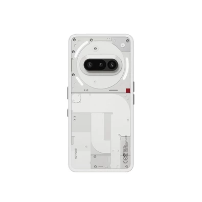 Nothing Phone (3a) 8/128GB DualSIM kártyafüggetlen okostelefon - fehér (Android)