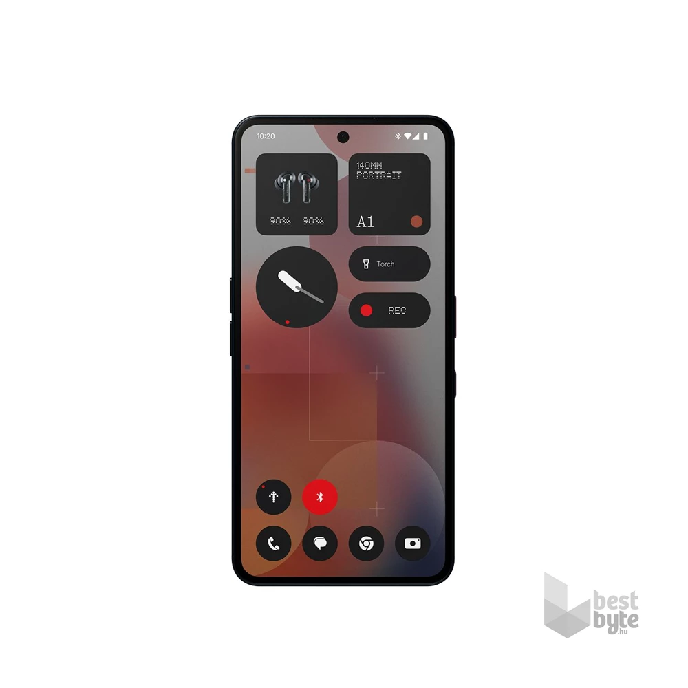 Nothing Phone (3a) Pro 12/256GB DualSIM kártyafüggetlen okostelefon - fekete (Android)