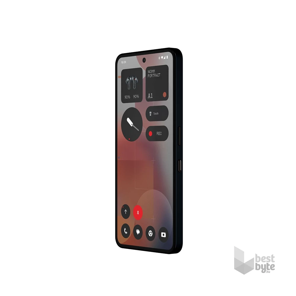 Nothing Phone (3a) Pro 12/256GB DualSIM kártyafüggetlen okostelefon - fekete (Android)