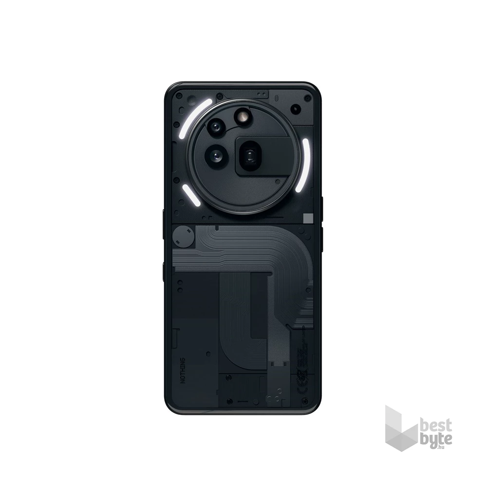 Nothing Phone (3a) Pro 12/256GB DualSIM kártyafüggetlen okostelefon - fekete (Android)