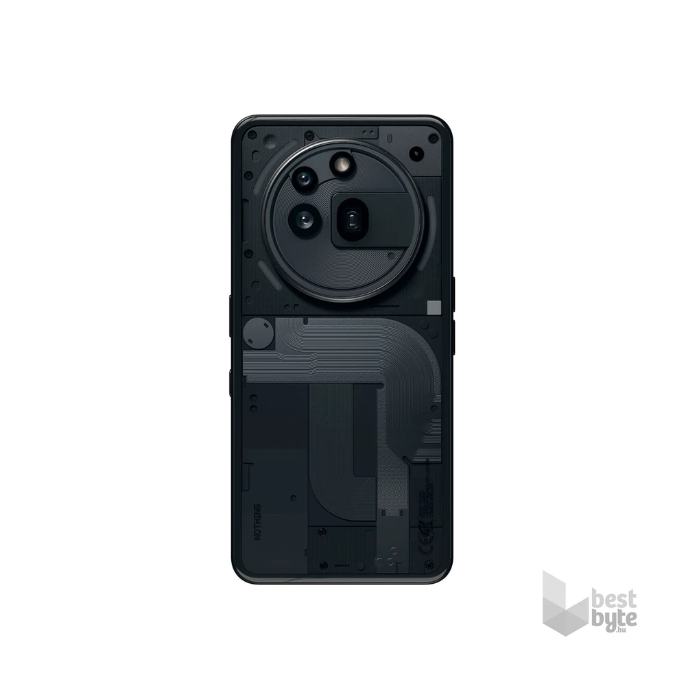 Nothing Phone (3a) Pro 12/256GB DualSIM kártyafüggetlen okostelefon - fekete (Android)